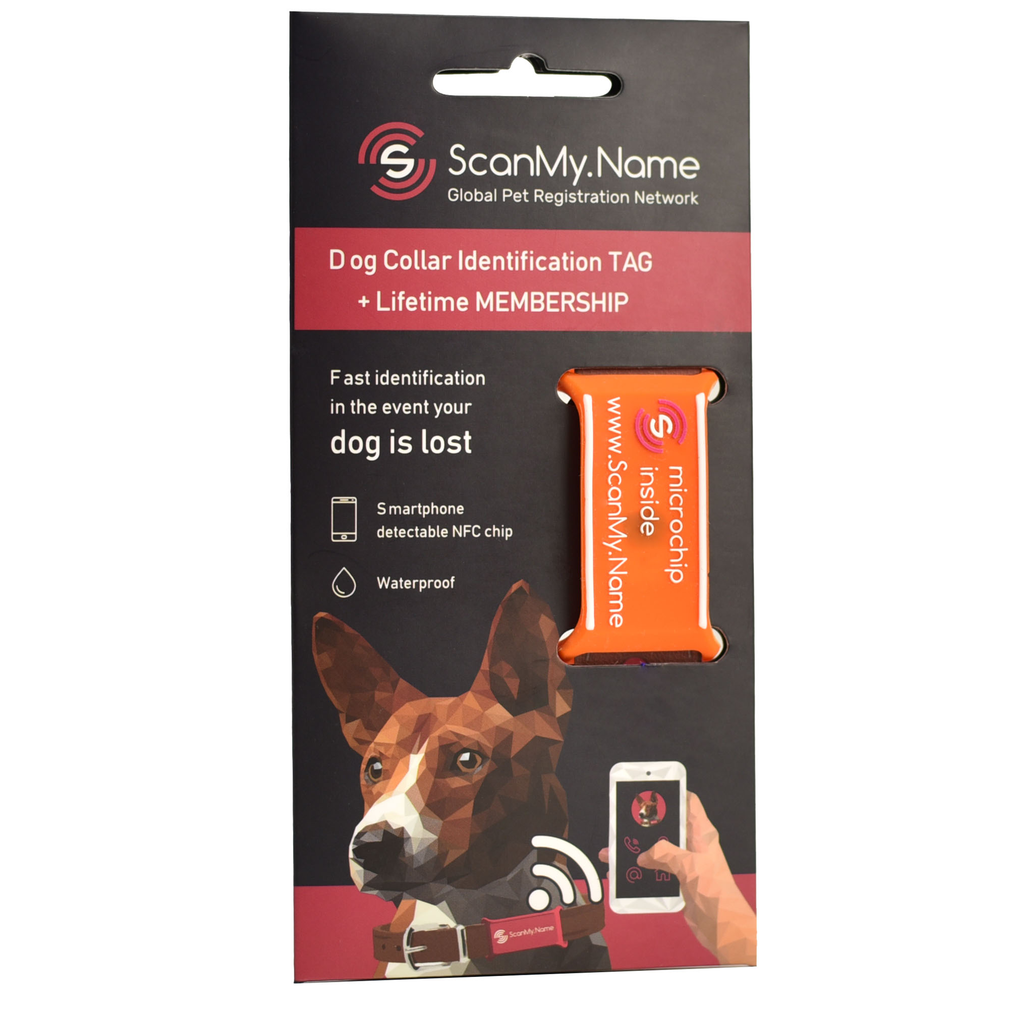 NFC ID tag for dogs